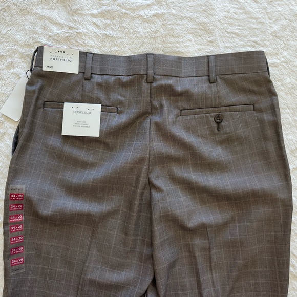 Perry Ellis Portfolio Travel Luxe Slacks 34 x 29 - Picture 6 of 7